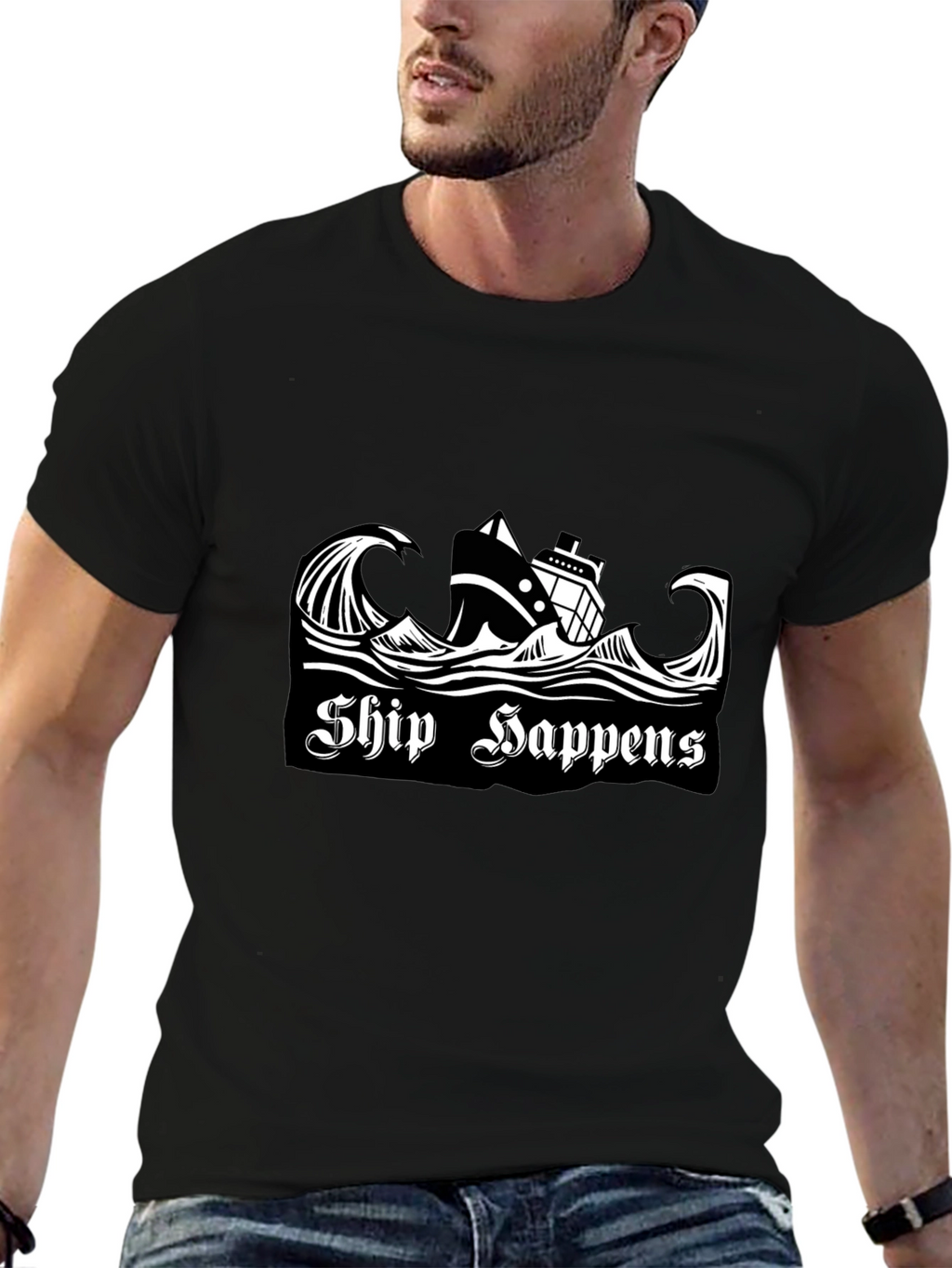Ship Happens Graphic T-Shirt