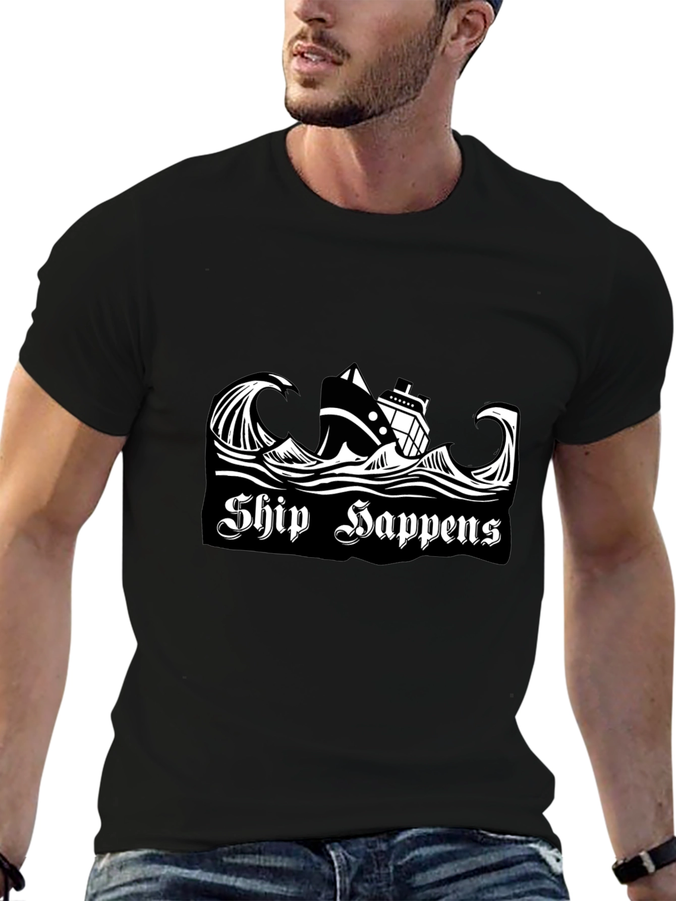Ship Happens Graphic T-Shirt