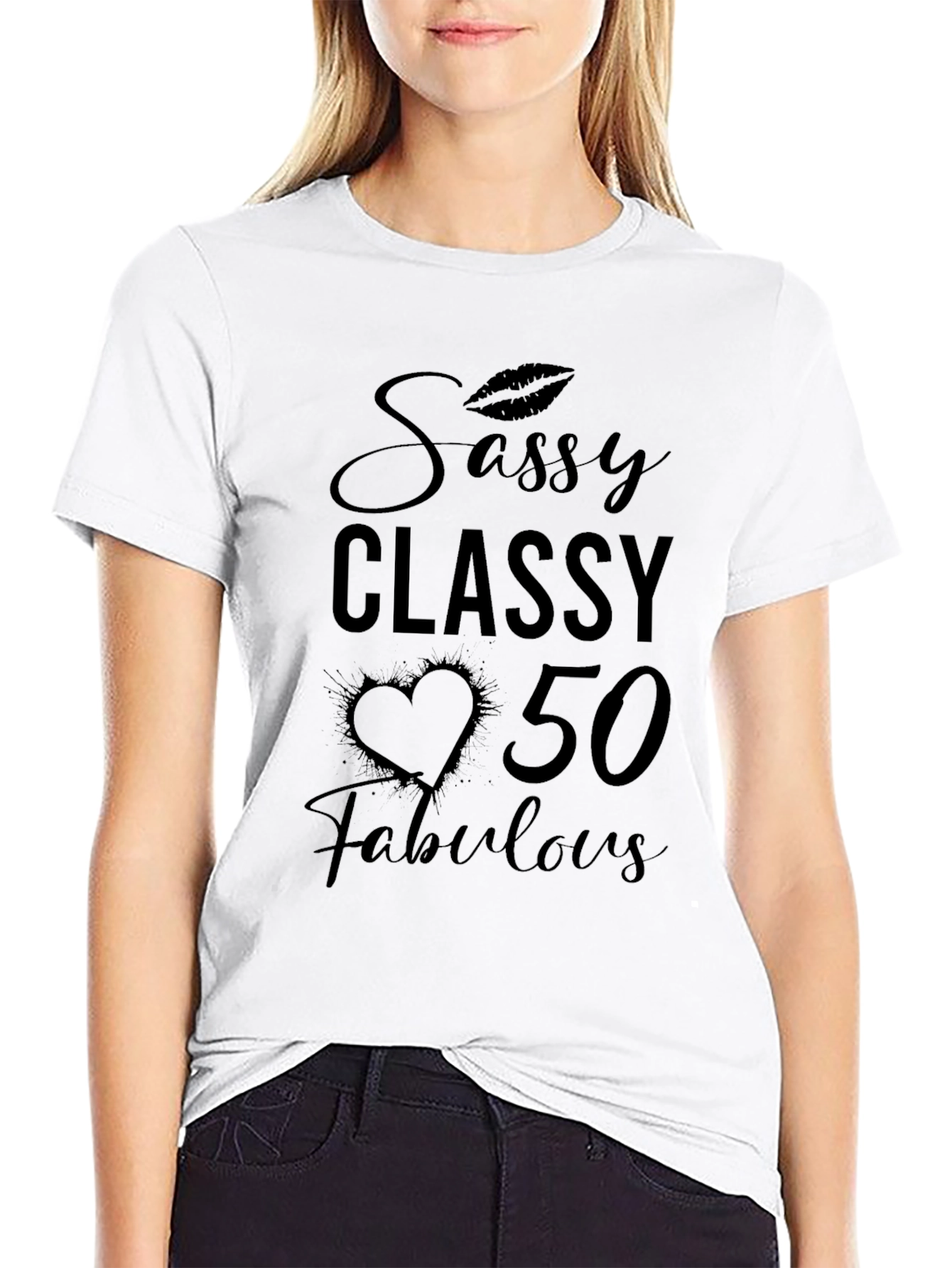 Sassy Classy & Fabulous 50th Birthday T-Shirt
