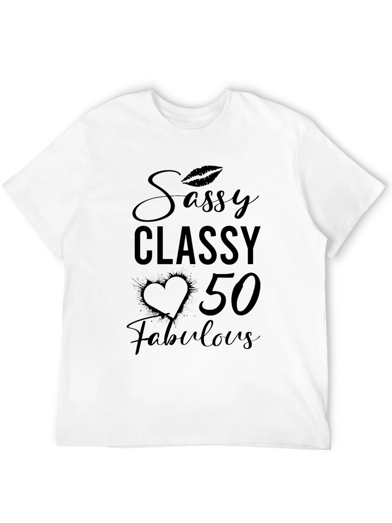 Sassy Classy & Fabulous 50th Birthday T-Shirt