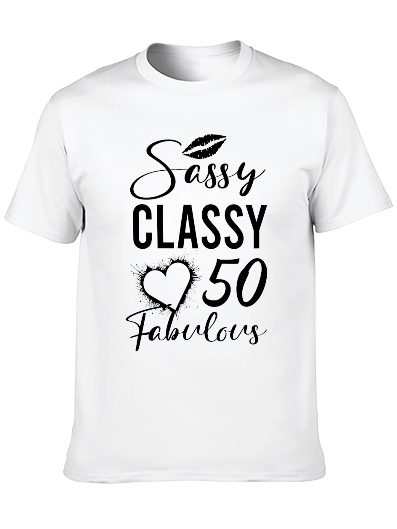 Sassy Classy & Fabulous 50th Birthday T-Shirt