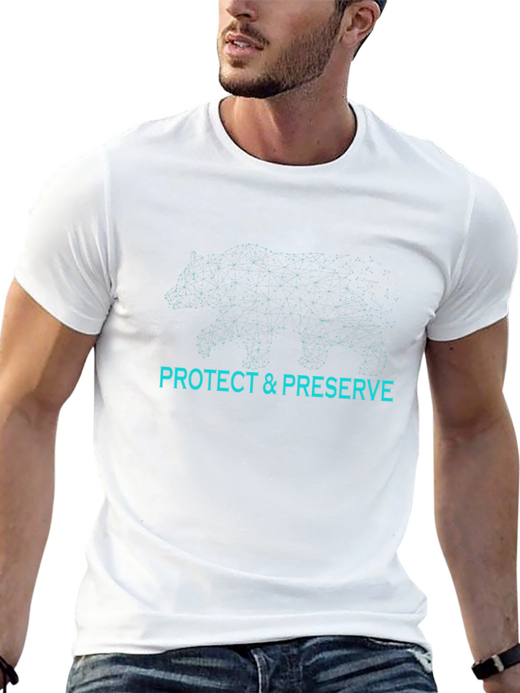 Protect & Preserve Bear Graphic Tee