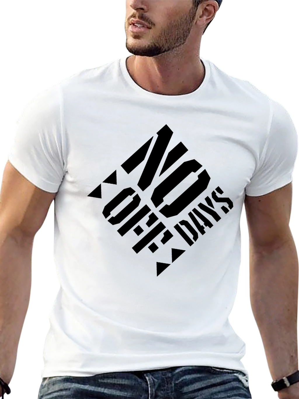 No Off Days Black T-Shirt