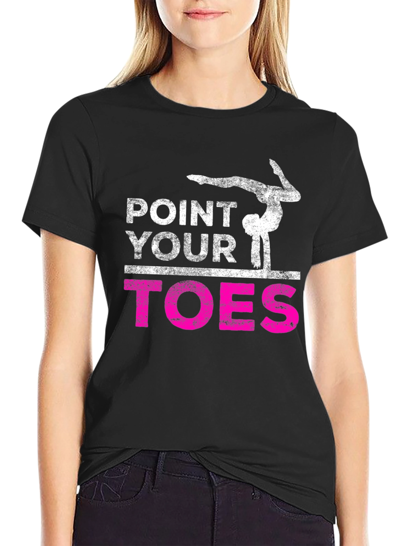 Gymnastics T-Shirt: Point Your Toes