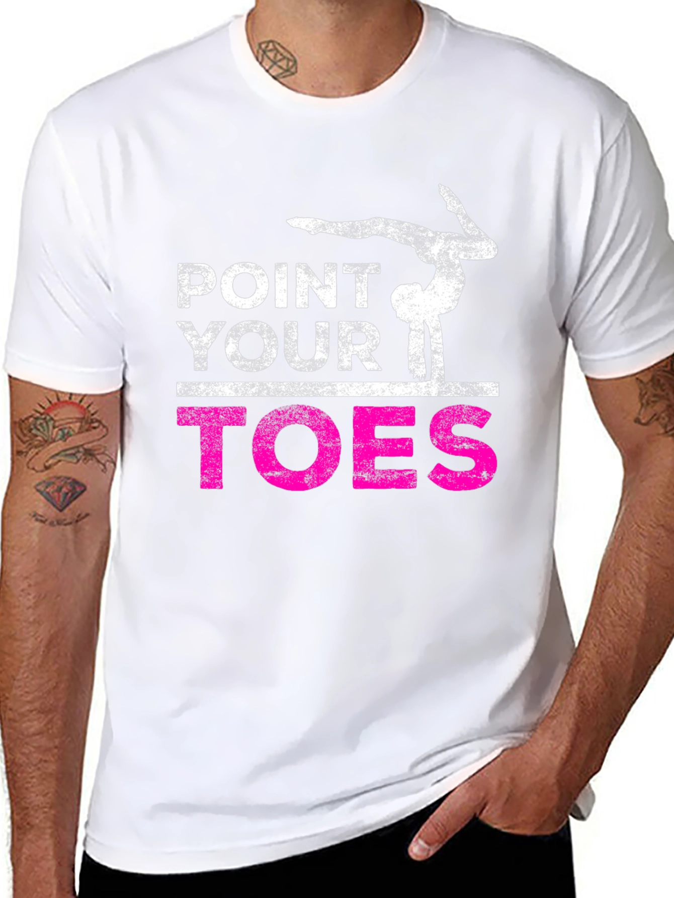 Gymnastics T-Shirt: Point Your Toes