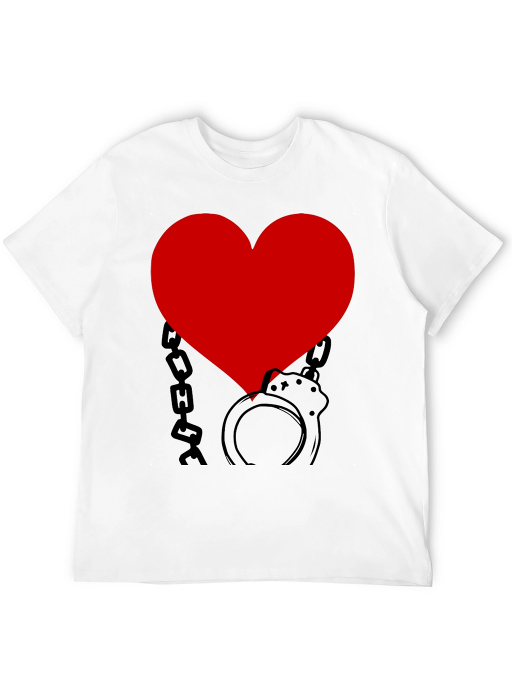 Heart Handcuffs Graphic Tee