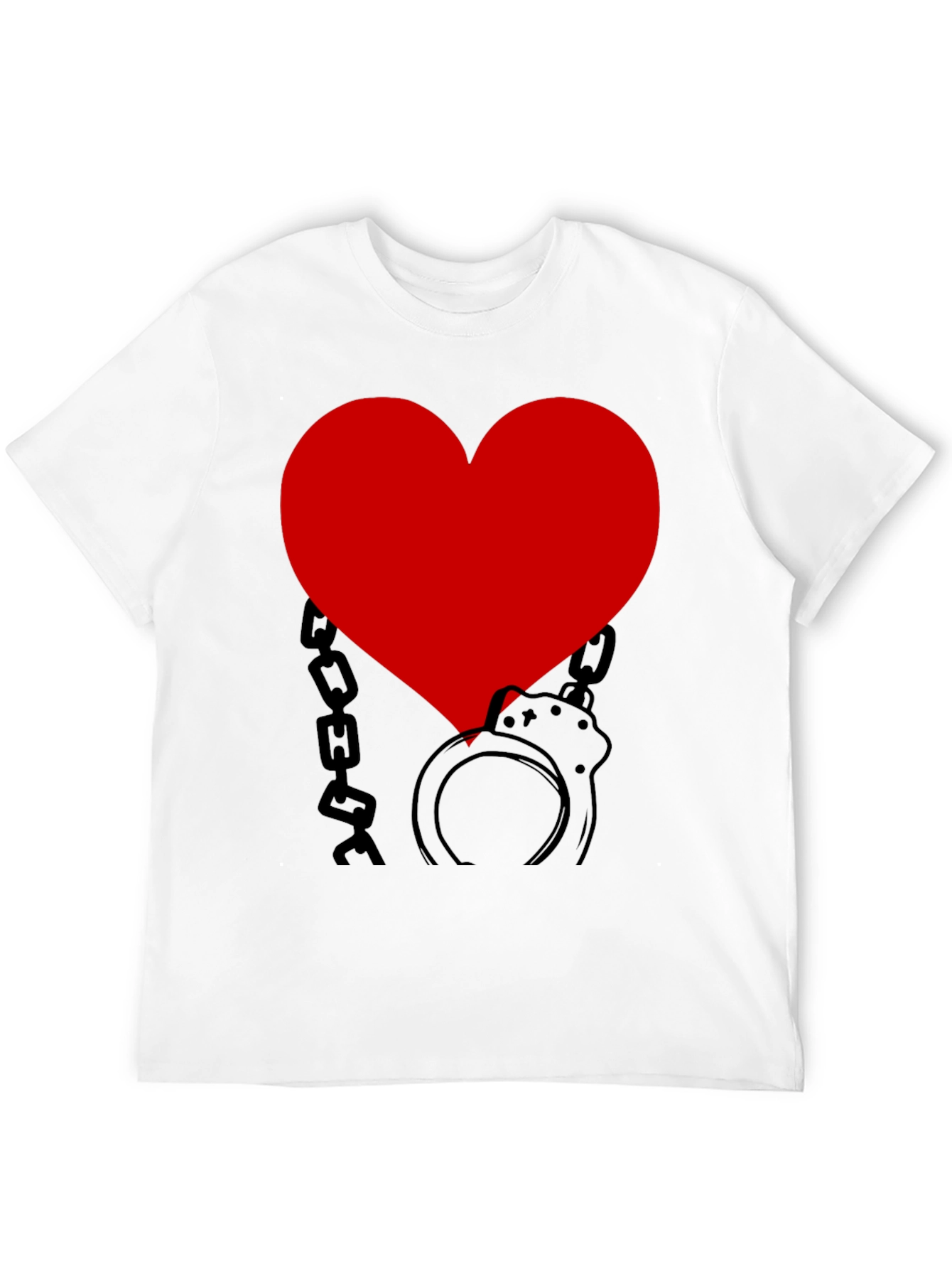 Heart Handcuffs Graphic Tee