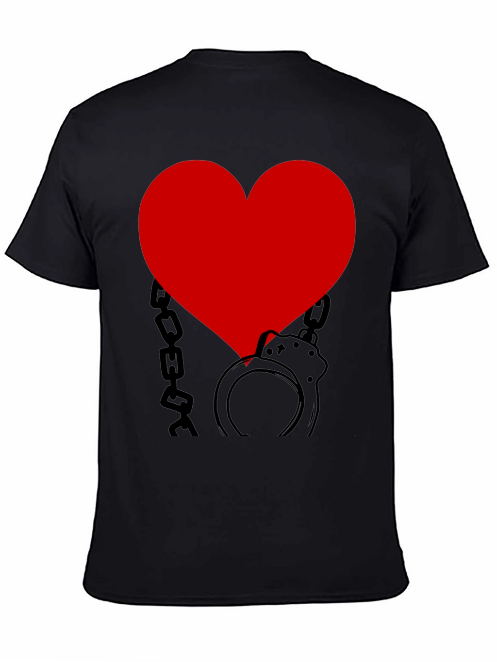 Heart Handcuffs Graphic Tee