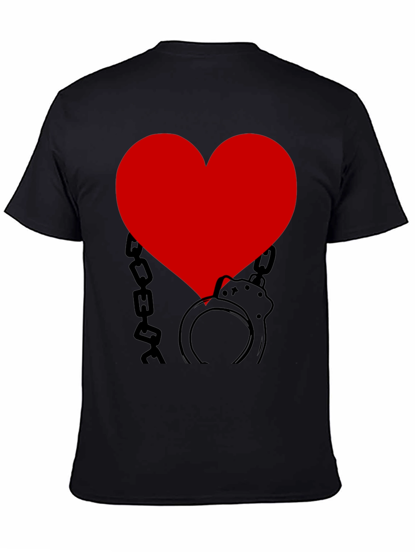 Heart Handcuffs Graphic Tee
