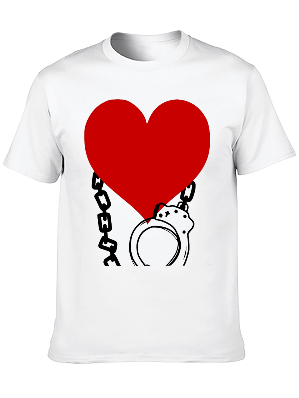 Heart Handcuffs Graphic Tee
