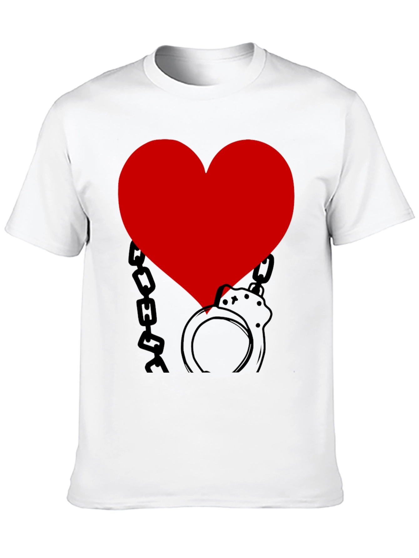 Heart Handcuffs Graphic Tee