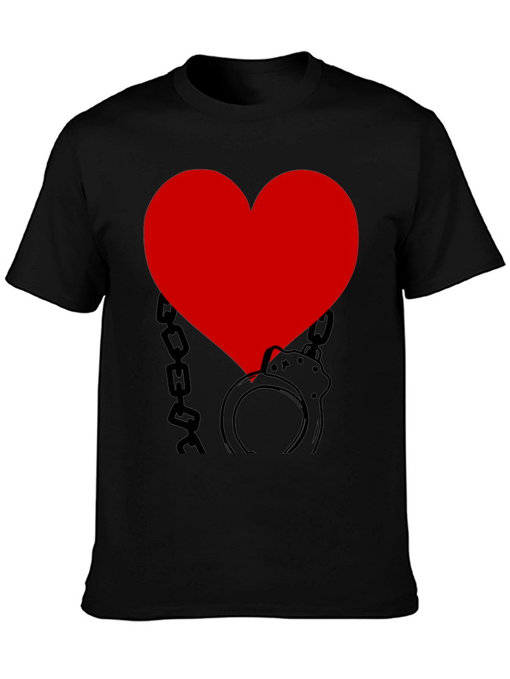 Heart Handcuffs Graphic Tee