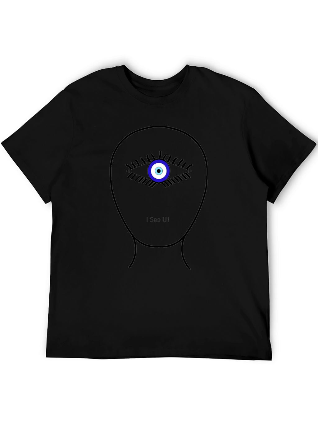 Evil Eye T-Shirt - I See U! Statement Tee