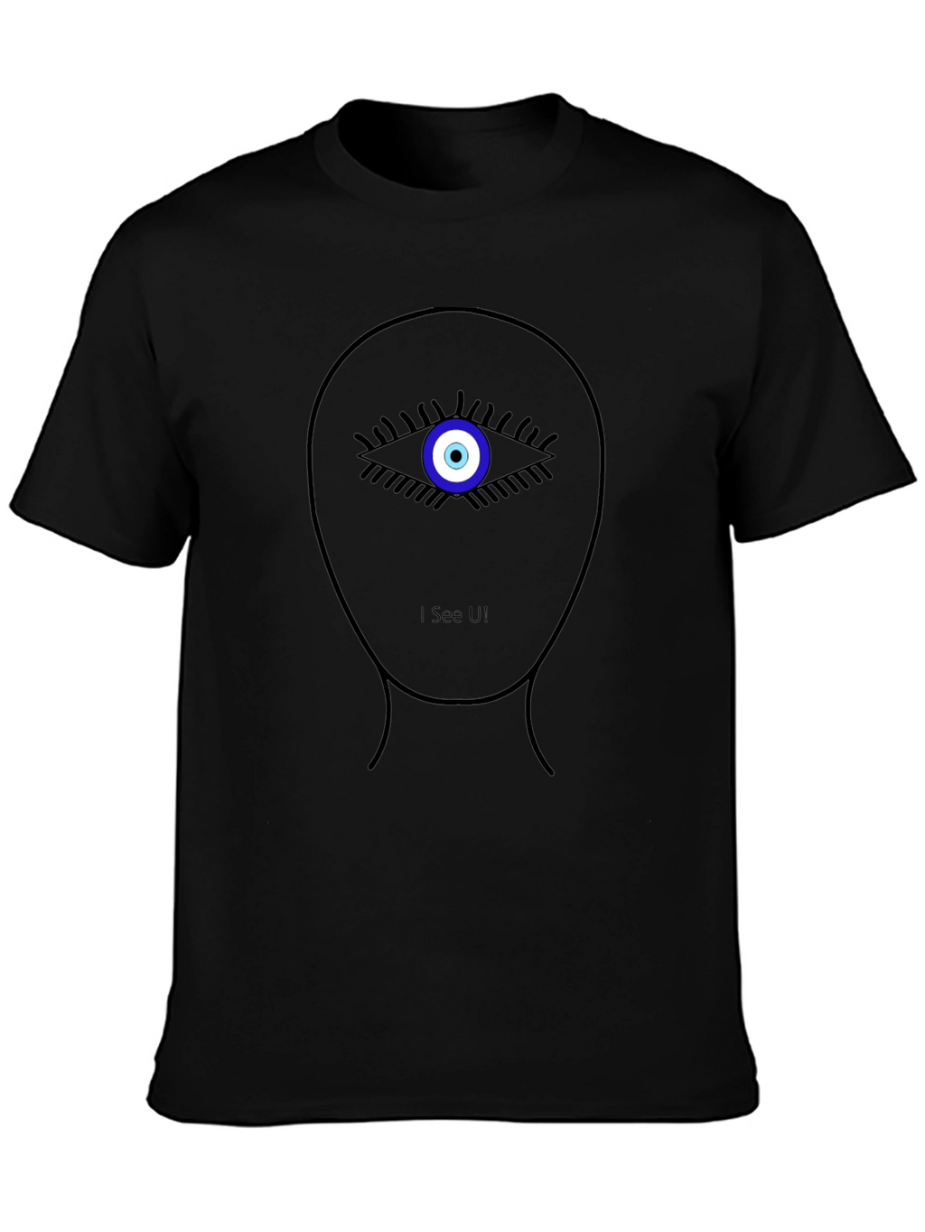 Evil Eye T-Shirt - I See U! Statement Tee