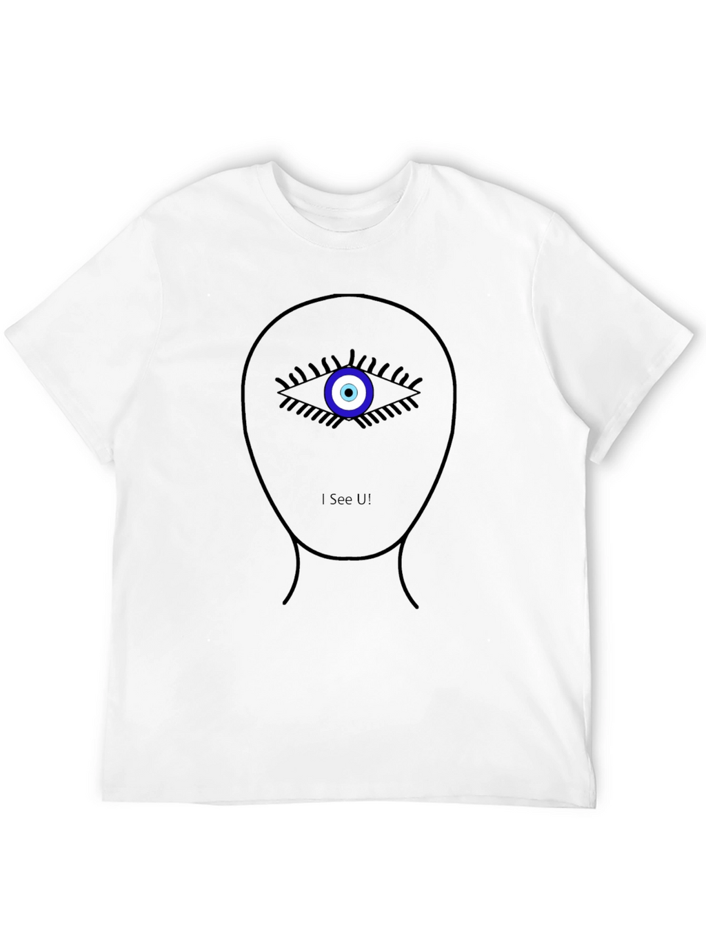 Evil Eye T-Shirt - I See U! Statement Tee