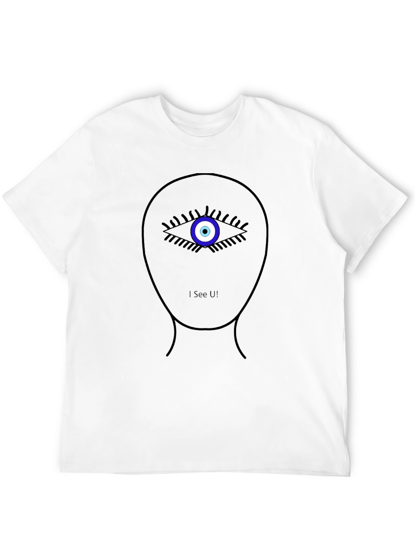 Evil Eye T-Shirt - I See U! Statement Tee