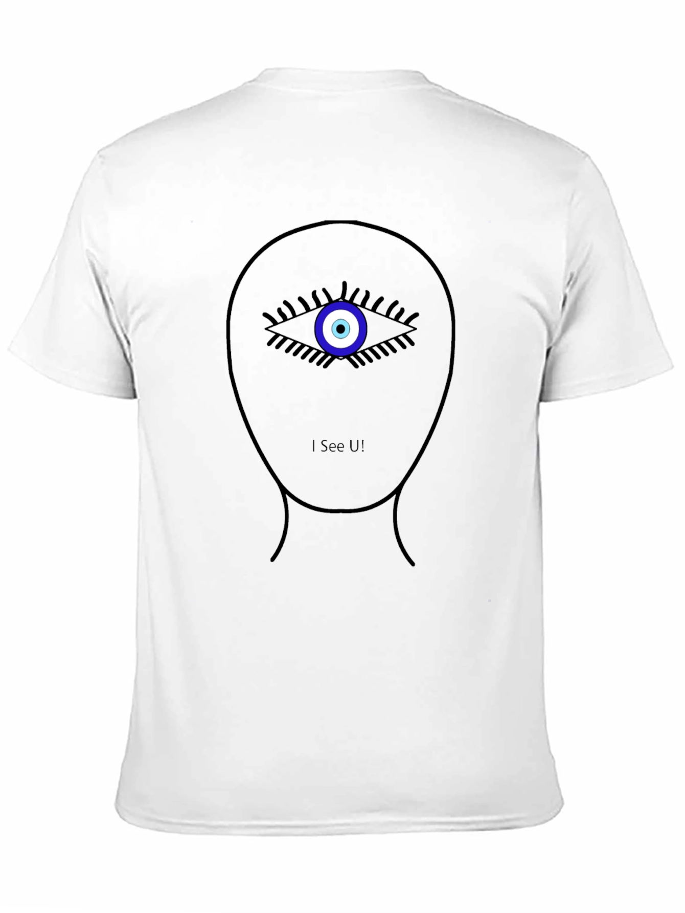 Evil Eye T-Shirt - I See U! Statement Tee