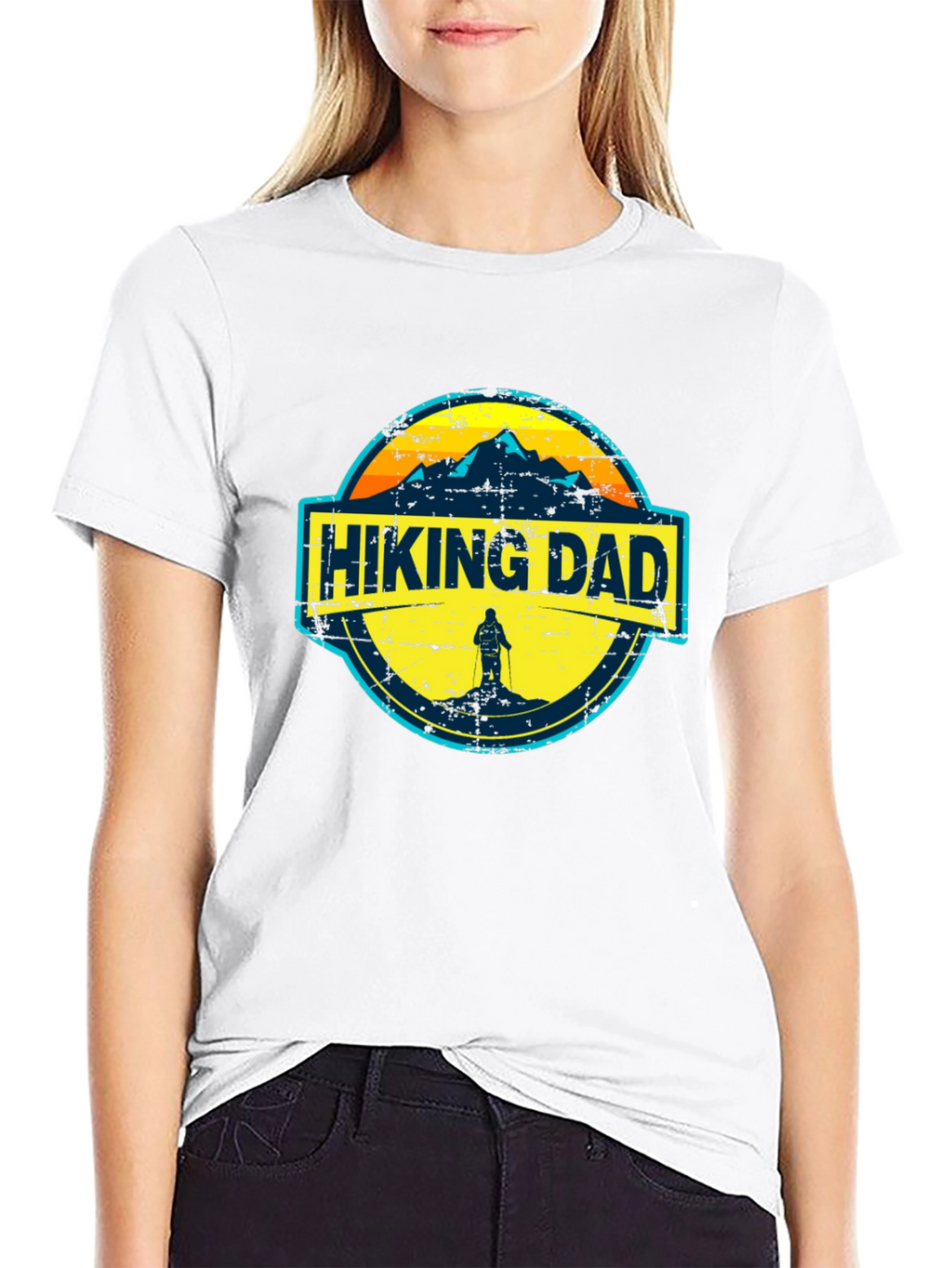 Hiking Dad Graphic Tee - Adventure Ready