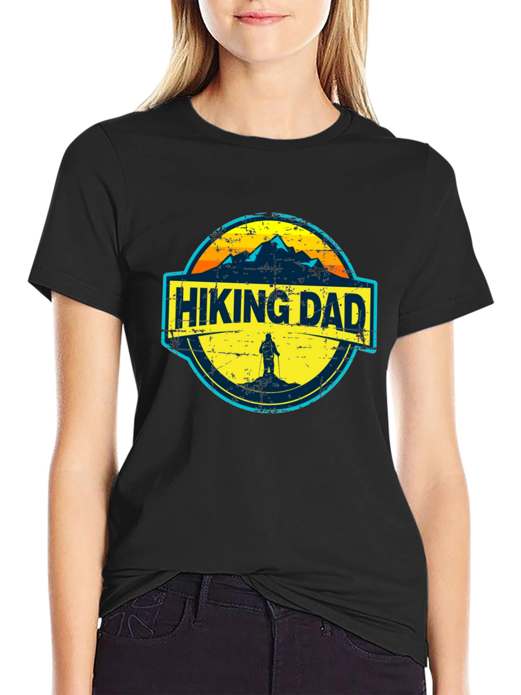 Hiking Dad Graphic Tee - Adventure Ready