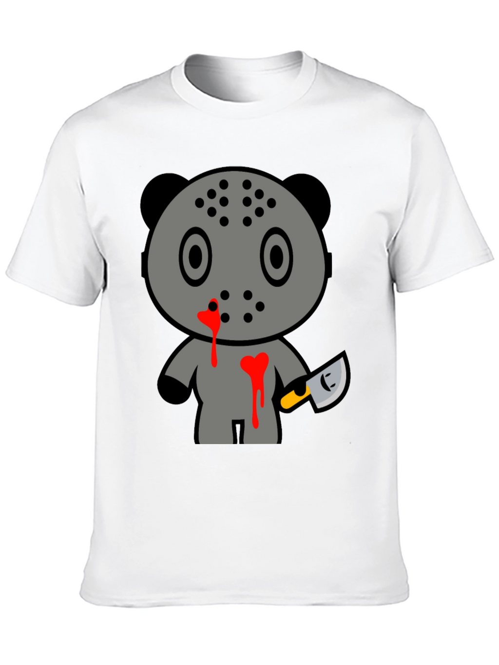 Horror Panda Tee - Friday 13th