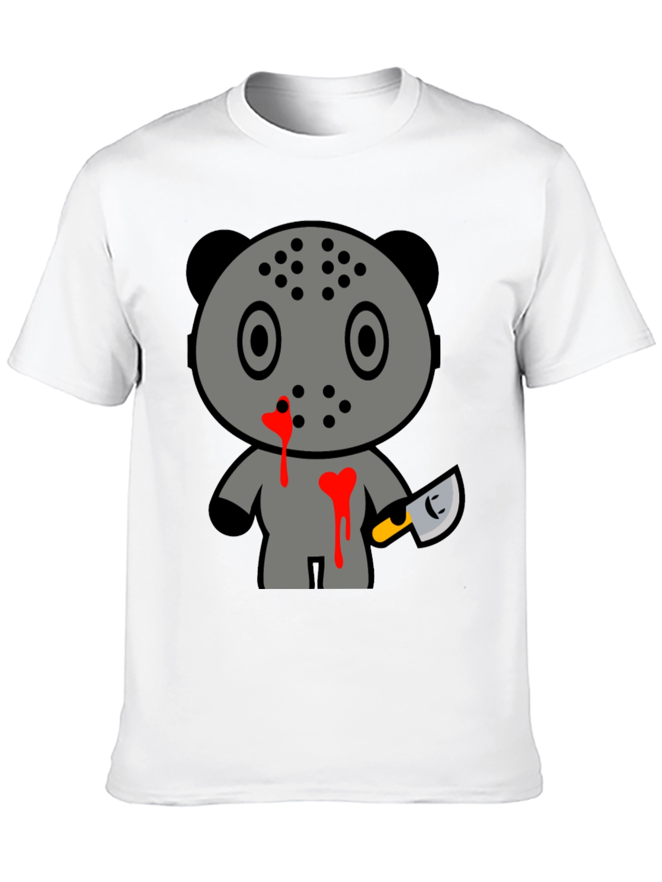 Horror Panda Tee - Friday 13th