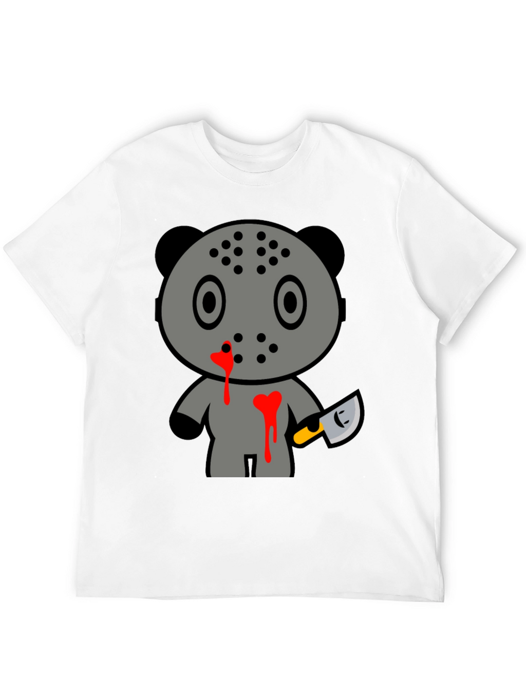 Horror Panda Tee - Friday 13th