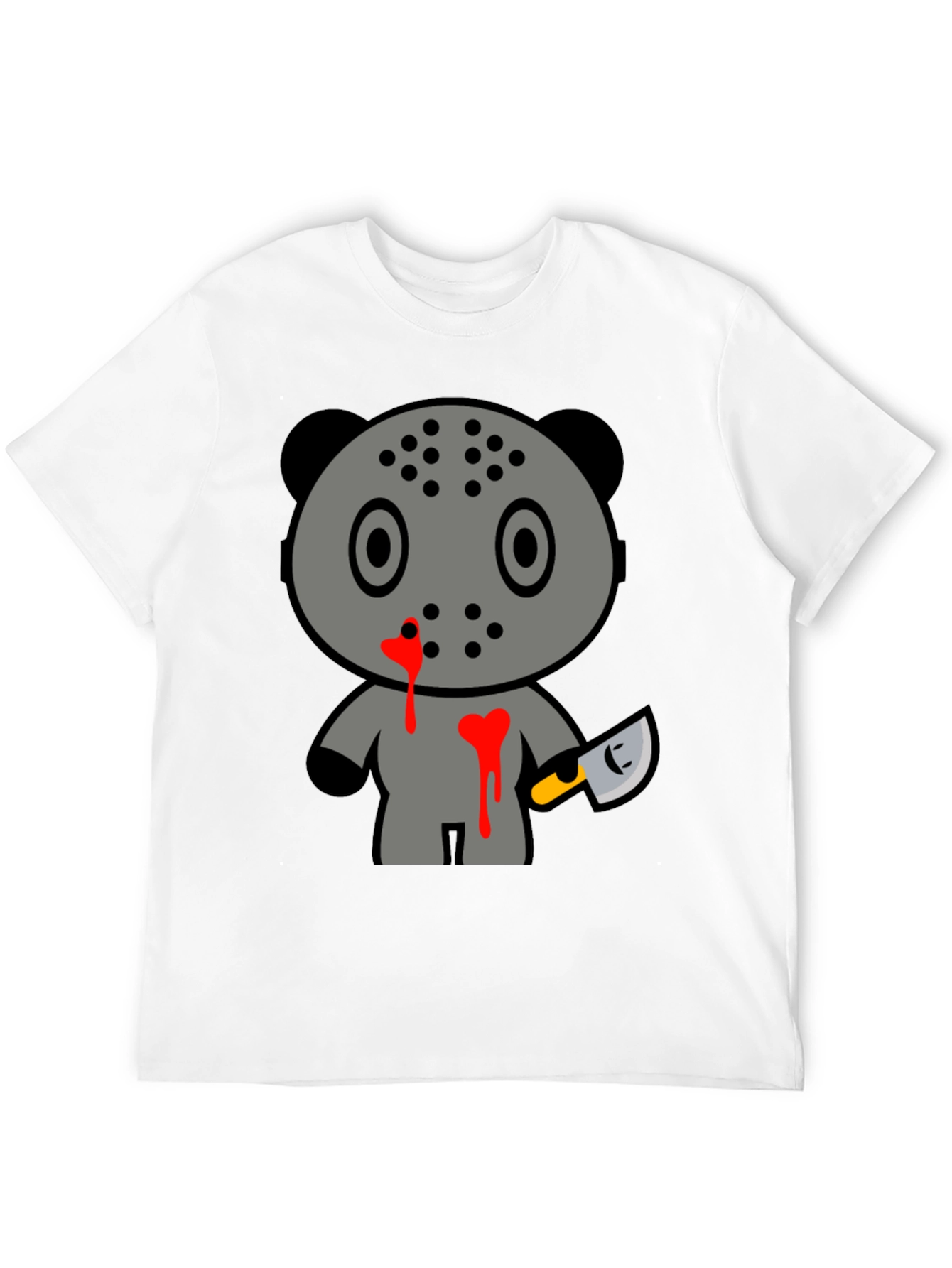 Horror Panda Tee - Friday 13th