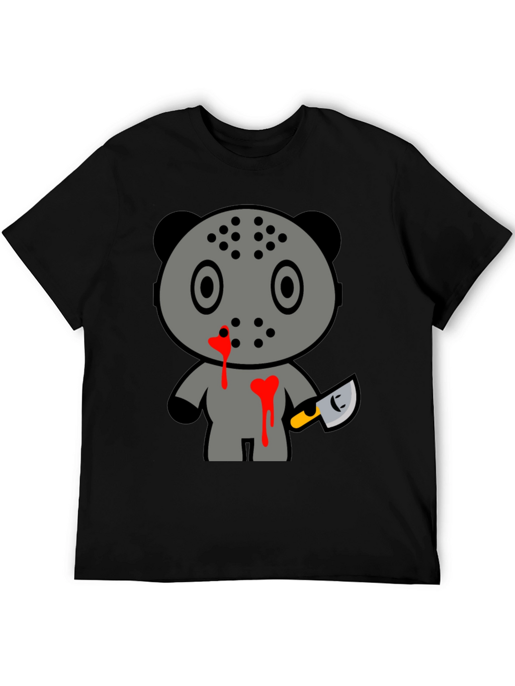 Horror Panda Tee - Friday 13th