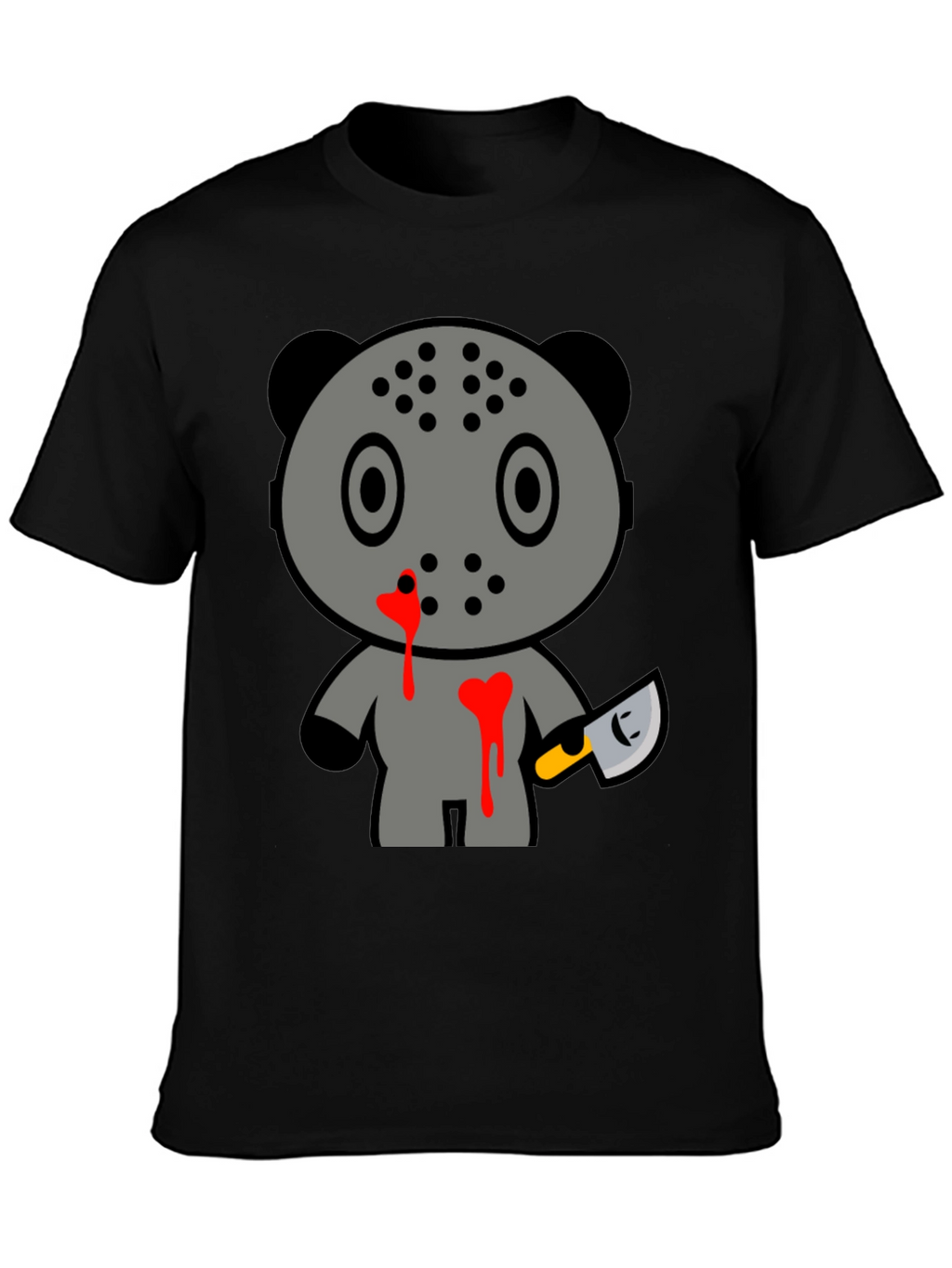 Horror Panda Tee - Friday 13th