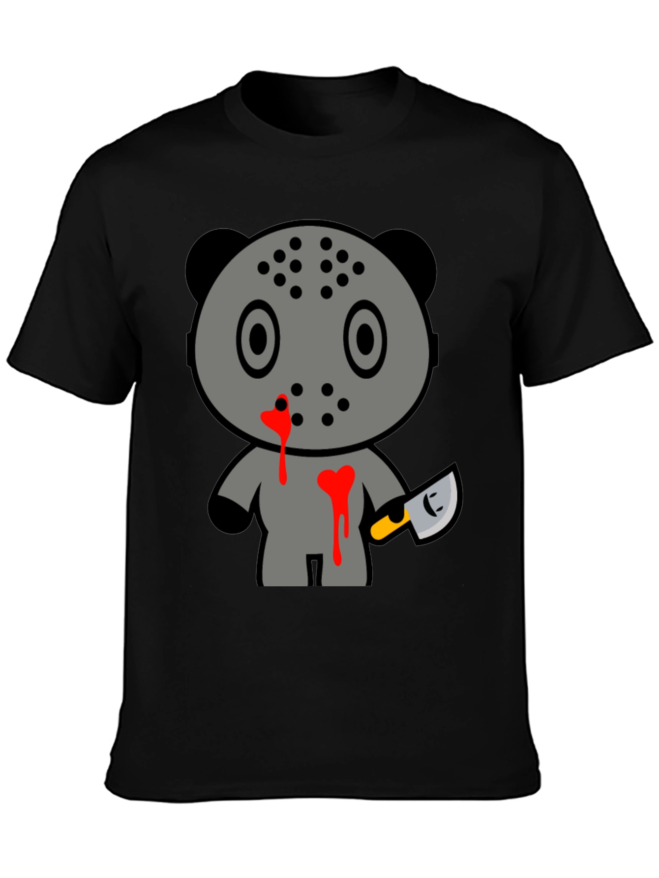 Horror Panda Tee - Friday 13th