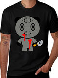 Horror Panda Tee - Friday 13th