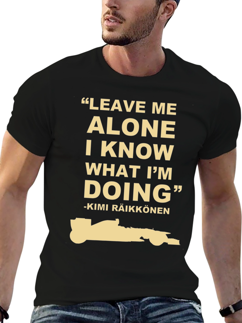 Kimi Räikkönen F1 T-Shirt - Leave Me Alone