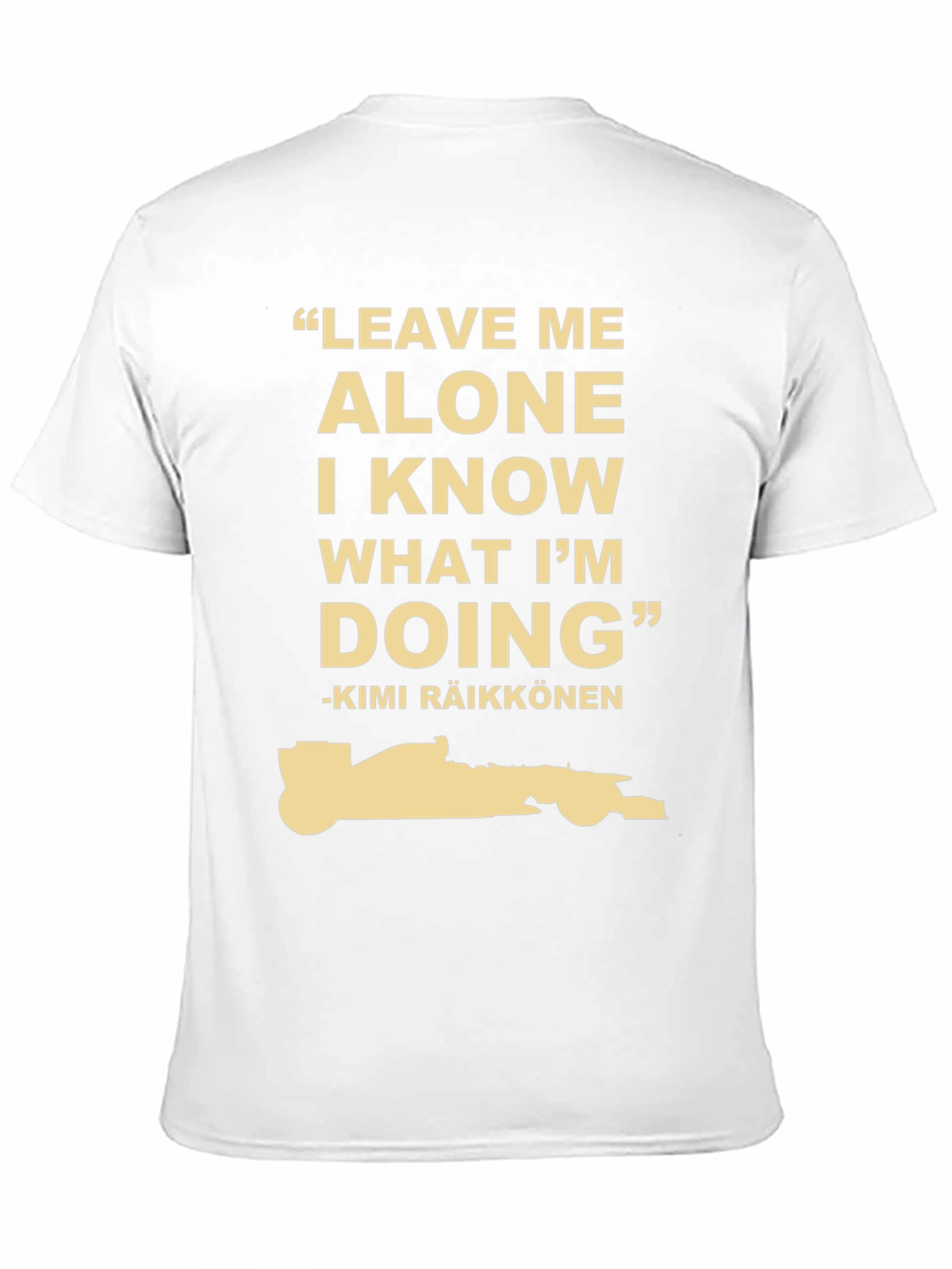 Kimi Räikkönen F1 T-Shirt - Leave Me Alone