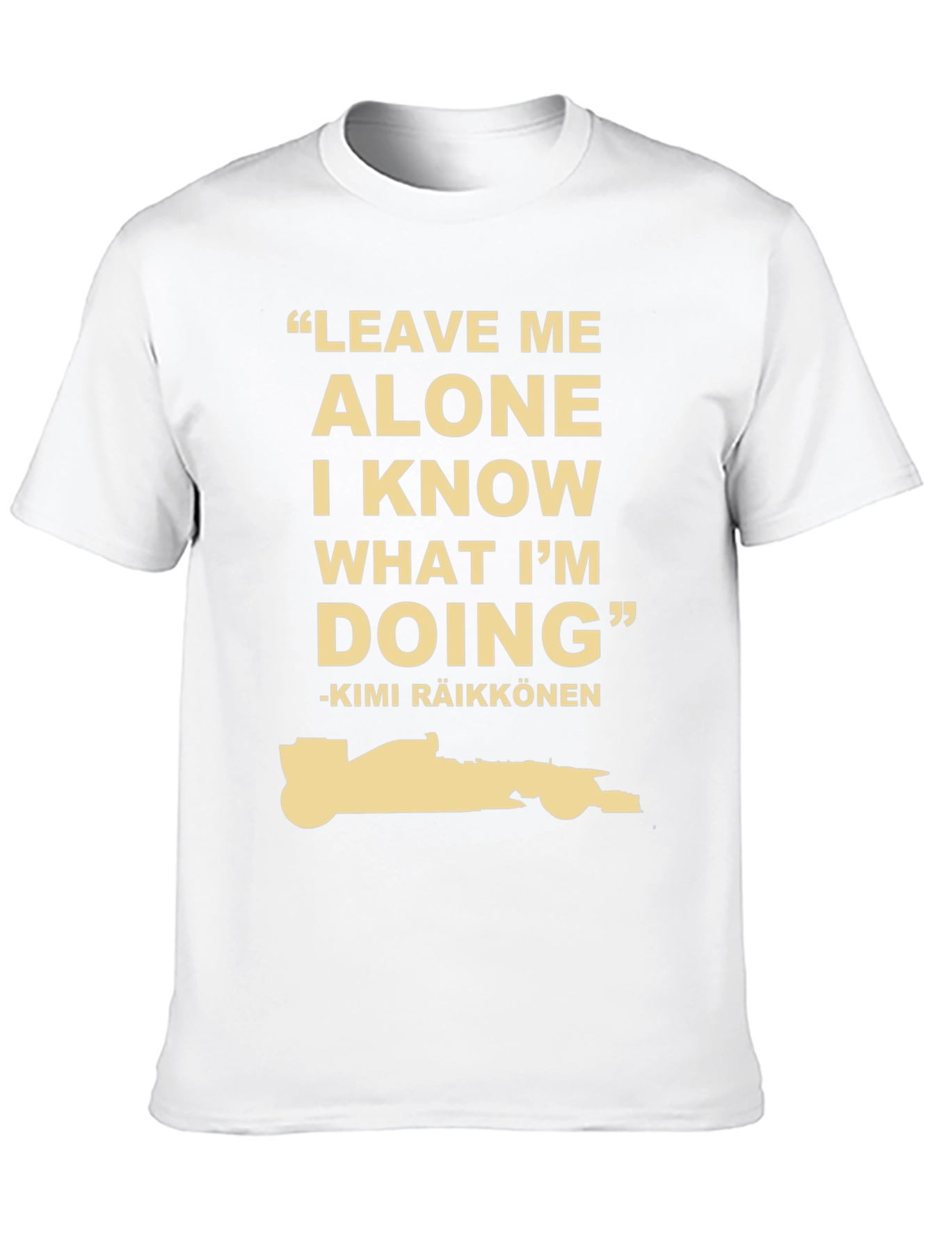 Kimi Räikkönen F1 T-Shirt - Leave Me Alone