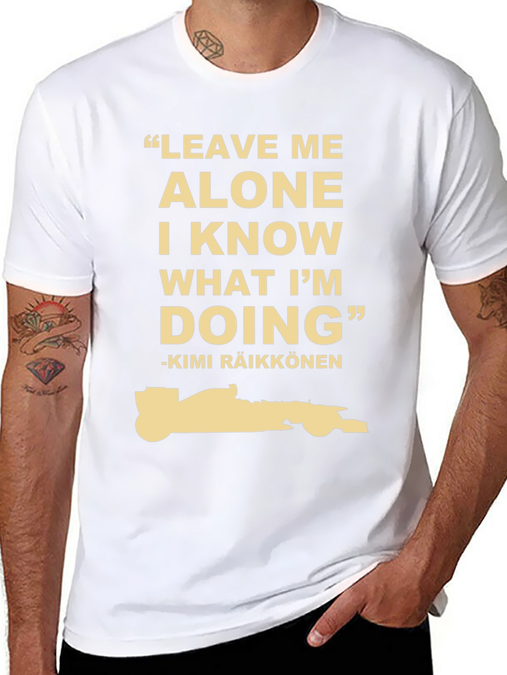 Kimi Räikkönen F1 T-Shirt - Leave Me Alone
