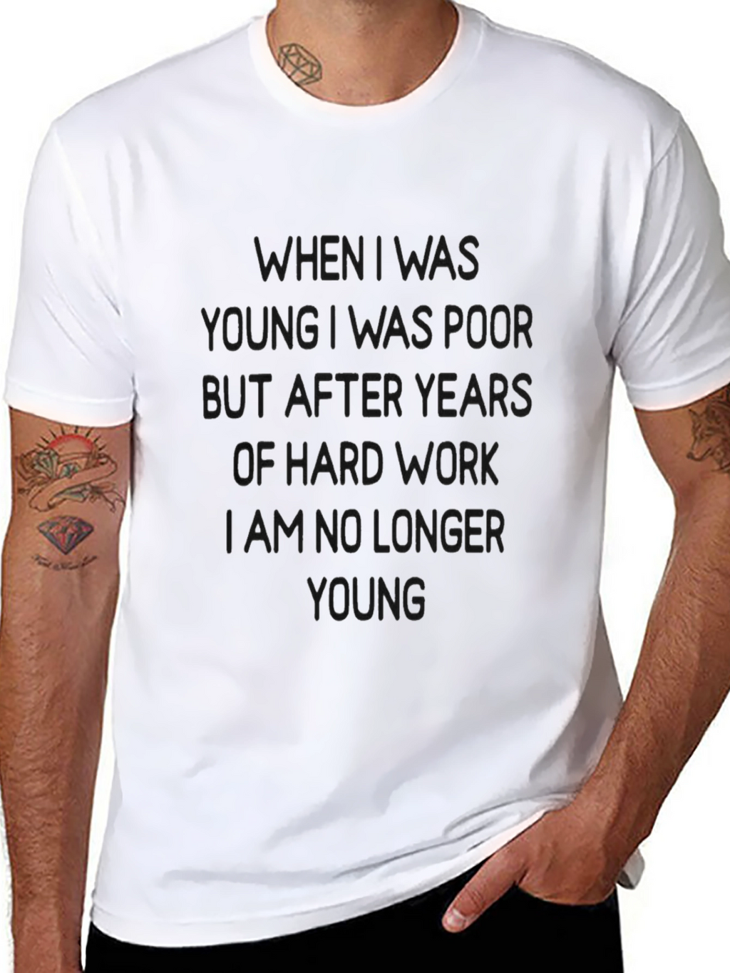 Funny When I Was Young Graphic Tee