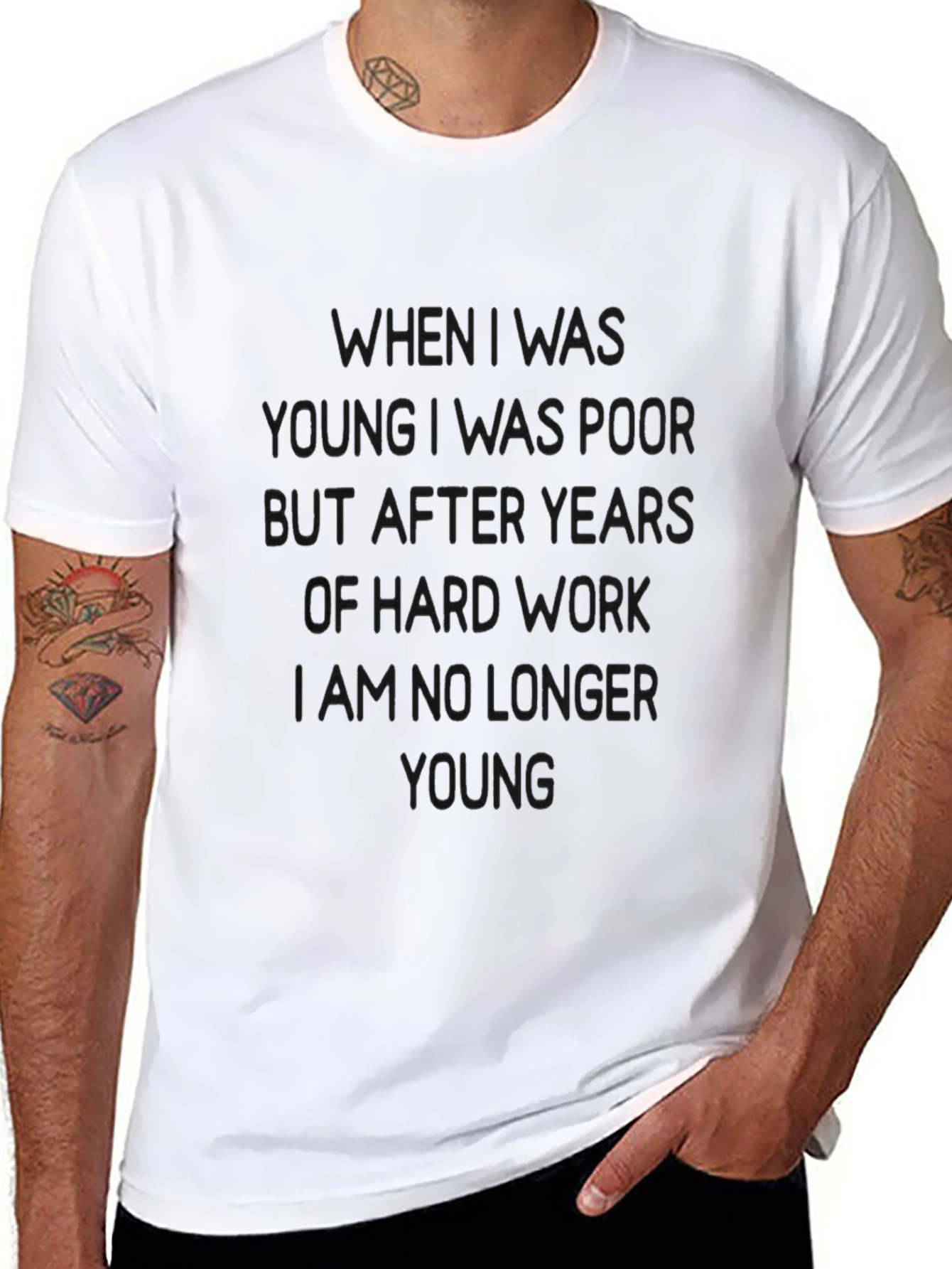 Funny When I Was Young Graphic Tee