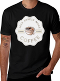 Less Stress More Coffee Graphic Tee
