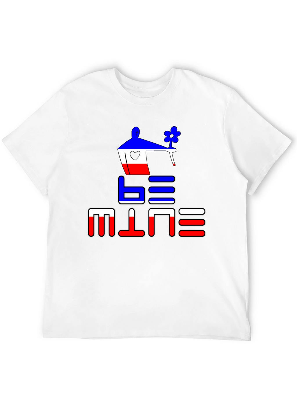 Be Mine Graphic Tee - Black Cotton