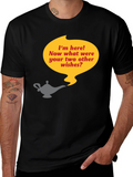 Genie Lamp T-Shirt - Three Wishes Humor Tee