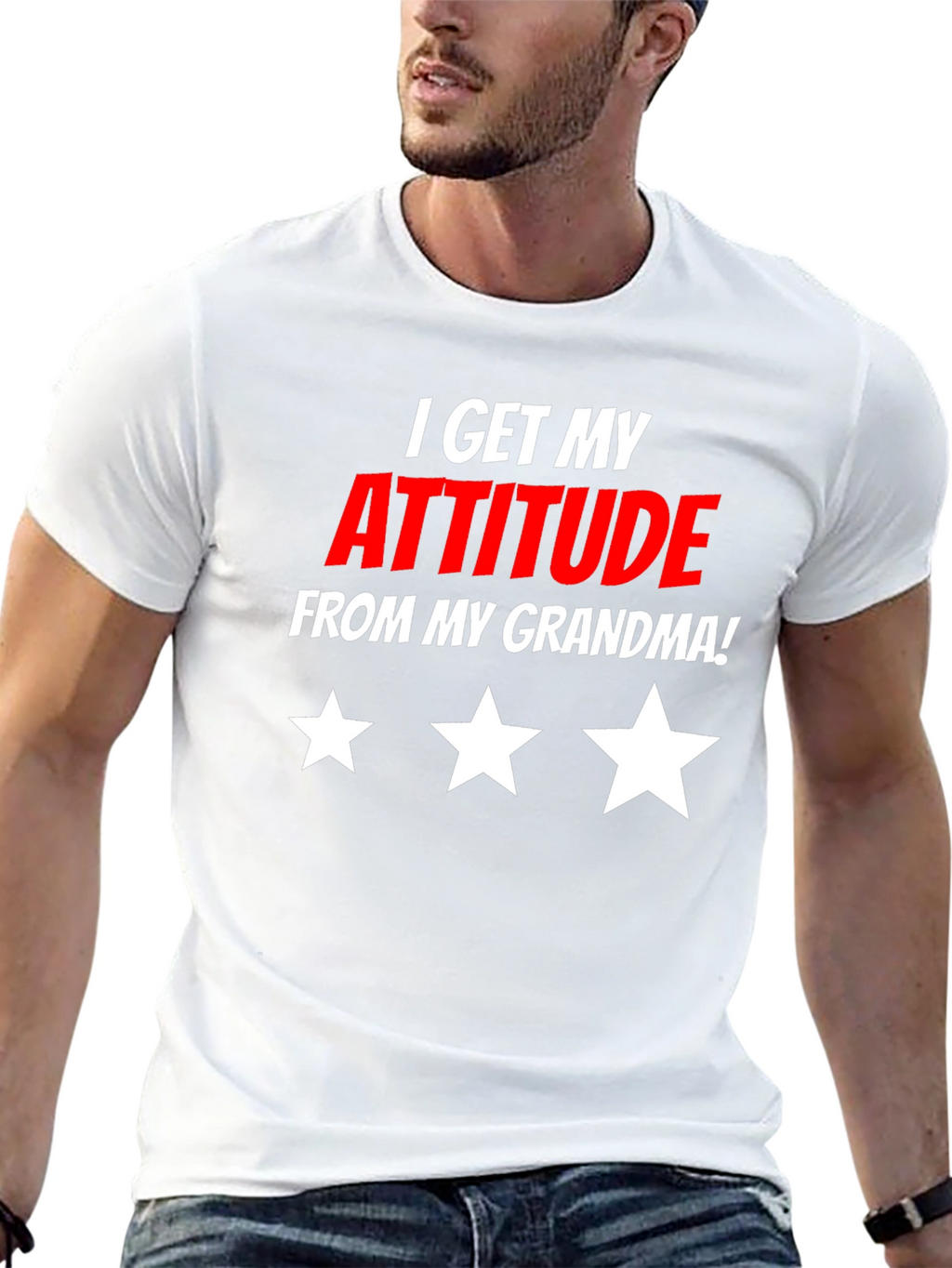I Get My Attitude From My Grandma T-Shirt