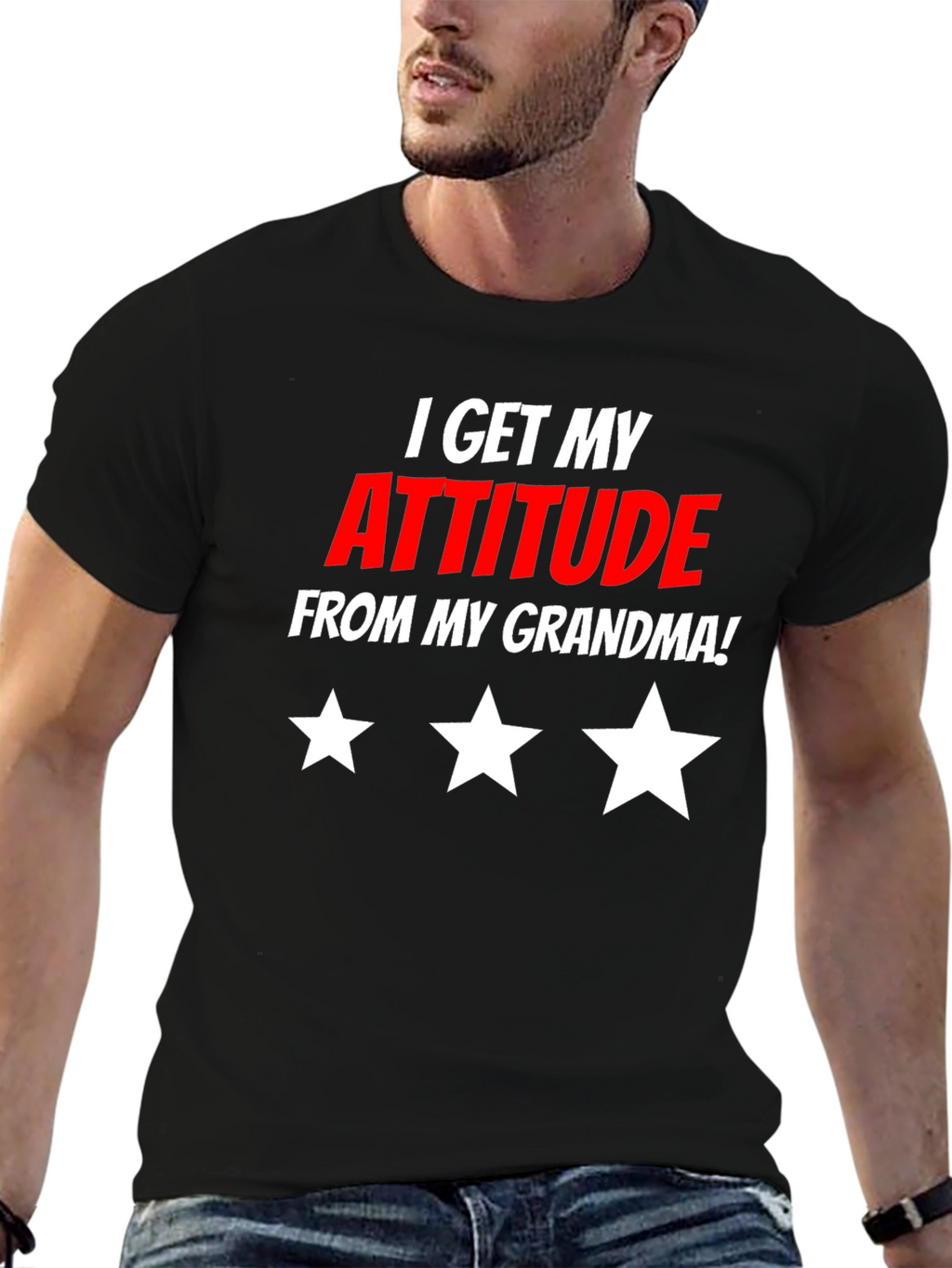 I Get My Attitude From My Grandma T-Shirt