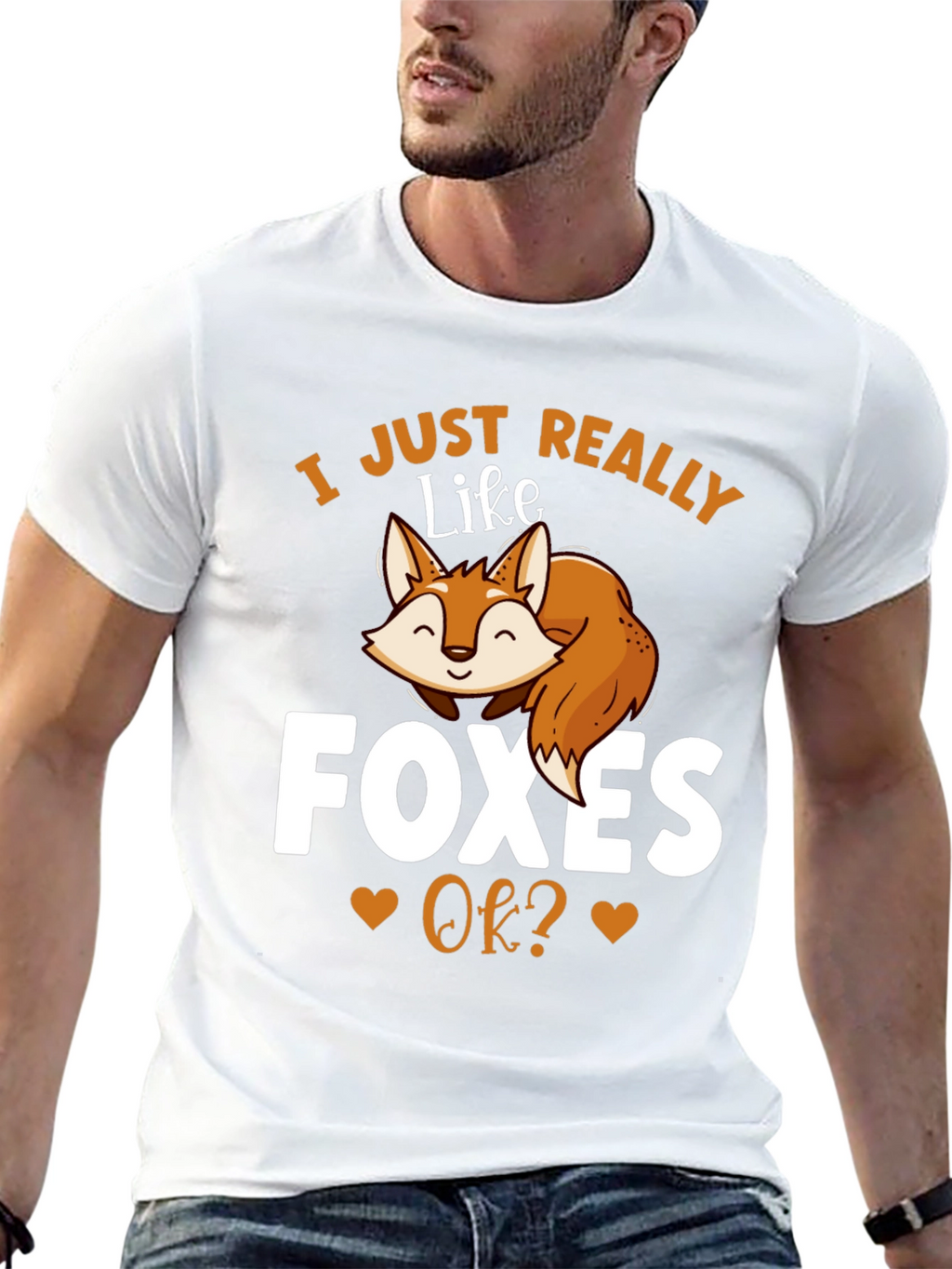 I Just Really Like Foxes OK? T-Shirt