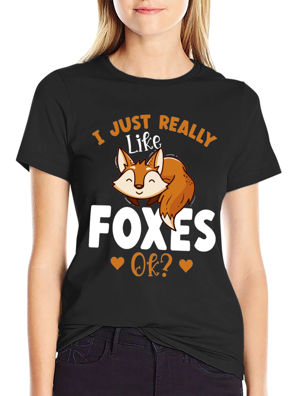 I Just Really Like Foxes OK? T-Shirt