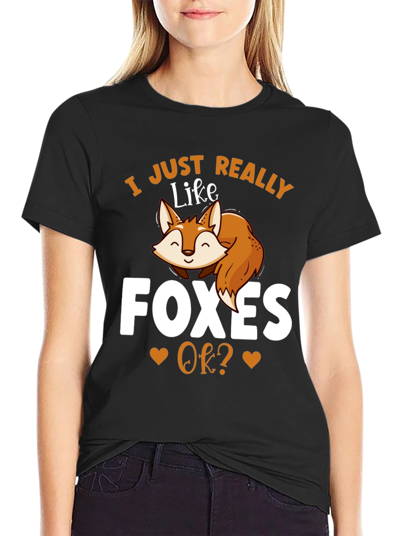 I Just Really Like Foxes OK? T-Shirt