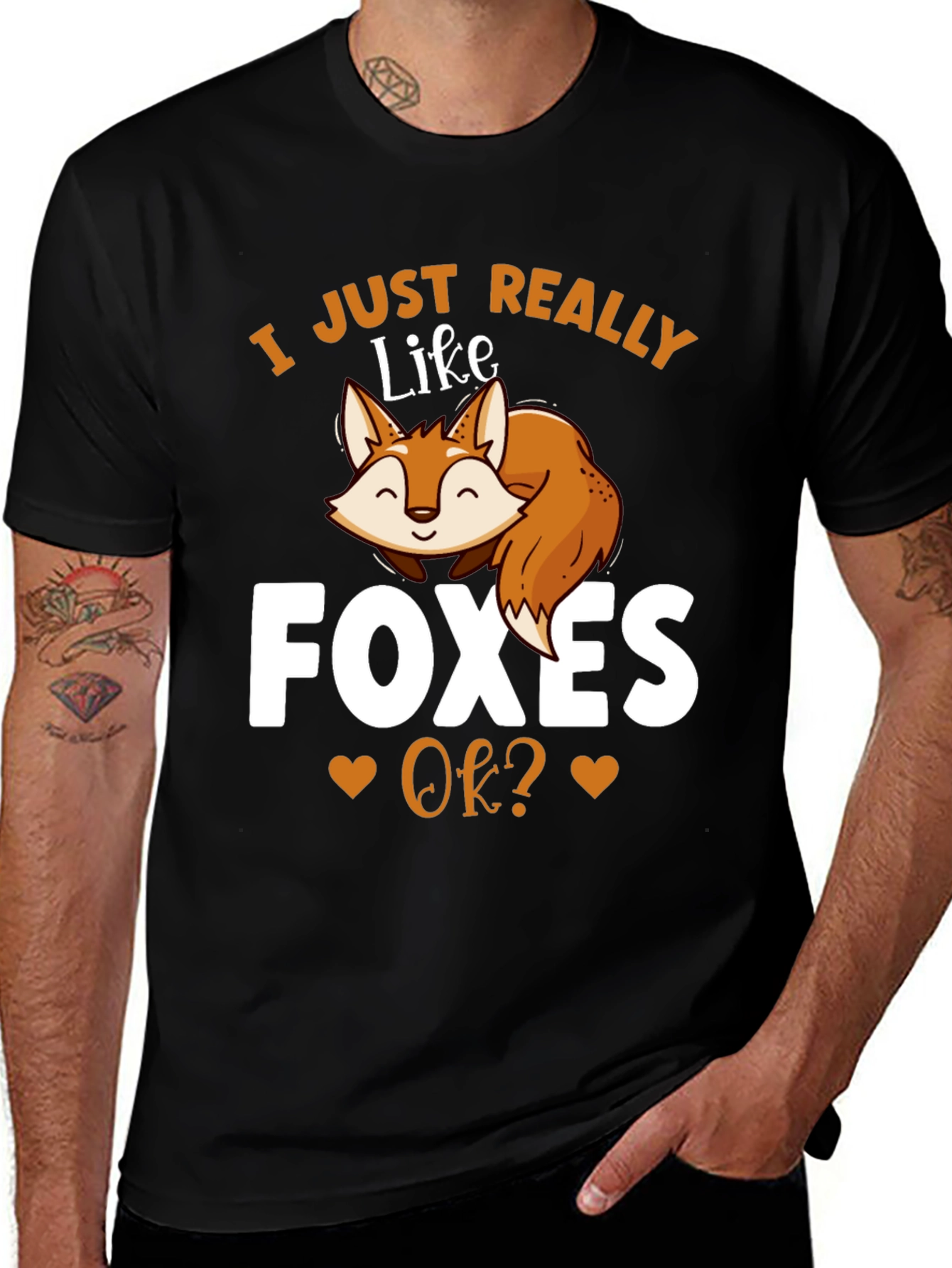 I Just Really Like Foxes OK? T-Shirt