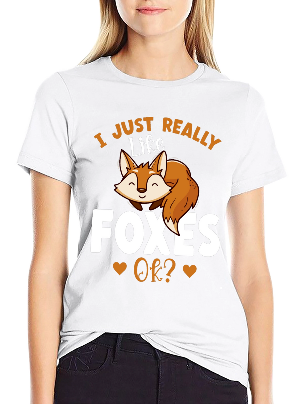 I Just Really Like Foxes OK? T-Shirt