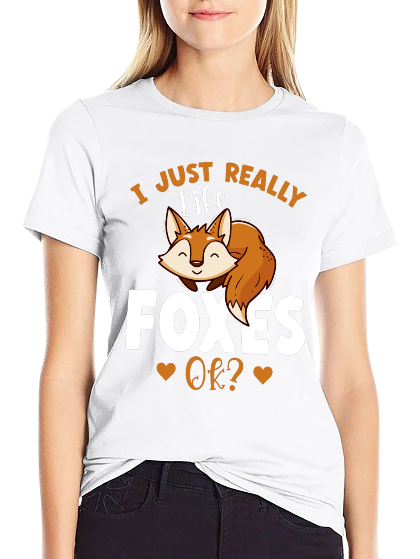 I Just Really Like Foxes OK? T-Shirt