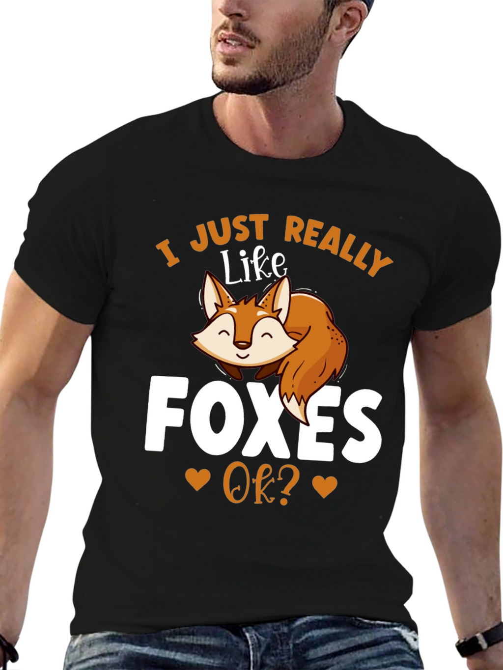 I Just Really Like Foxes OK? T-Shirt