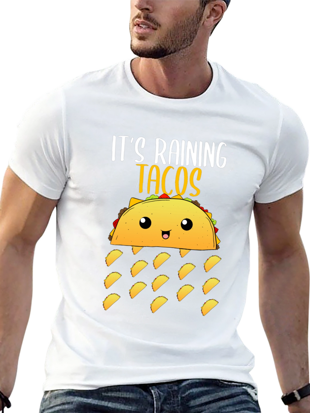 Its Raining Tacos Graphic T-Shirt